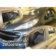 Дефлекторы окон (ветровики) Peugeot 207 5D 2006+ Hatchback Heko