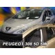 Дефлекторы окон (ветровики) Peugeot 308 2008-2014 Combi Heko