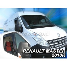 Дефлекторы окон (ветровики) Renault Master 2010+ / Movano 2010+ Heko
