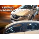 Дефлекторы окон (ветровики) Renault Megane IV 2016+ Sedan Heko