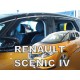 Дефлекторы окон (ветровики) Renault Scenic IV 2016+ Heko