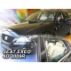 Дефлектори вікон (вітровики) Seat Exeo 2009+ Sedan Heko