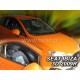 Дефлекторы окон (ветровики) Seat Ibiza 3D 2009+ Heko