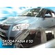 Дефлектори вікон (вітровики) Skoda Fabia II 2007-2014 Combi Heko