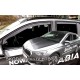 Дефлектори вікон (вітровики) Skoda Fabia IV 2021+ HTB Heko (вставні, кт - 4шт)