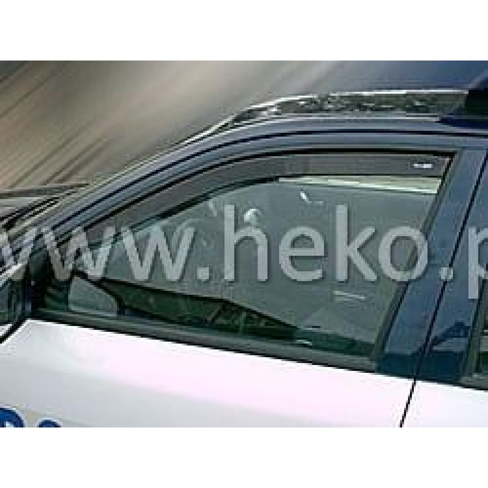 Дефлектори вікон (вітровики) Skoda Octavia A-4 1996-2005 (вставні, 2шт) (Heko) 5D