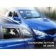 Дефлектори вікон (вітровики) SsangYong Actyon Sport 2006 -> 4D (вставні, кт - 2шт) Pick-Up (Heko)