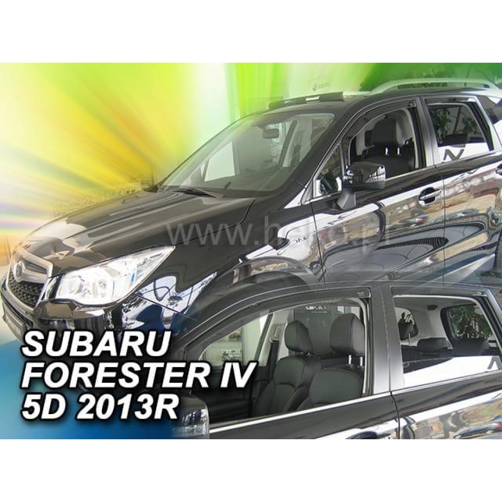 Дефлектори вікон (вітровики) Subaru Forester 2013-2018 Heko