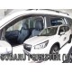 Дефлекторы окон (ветровики) Subaru Forester 2018+ 5D Heko