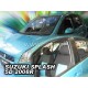 Дефлекторы окон (ветровики) Suzuki Splash 2008+ Heko
