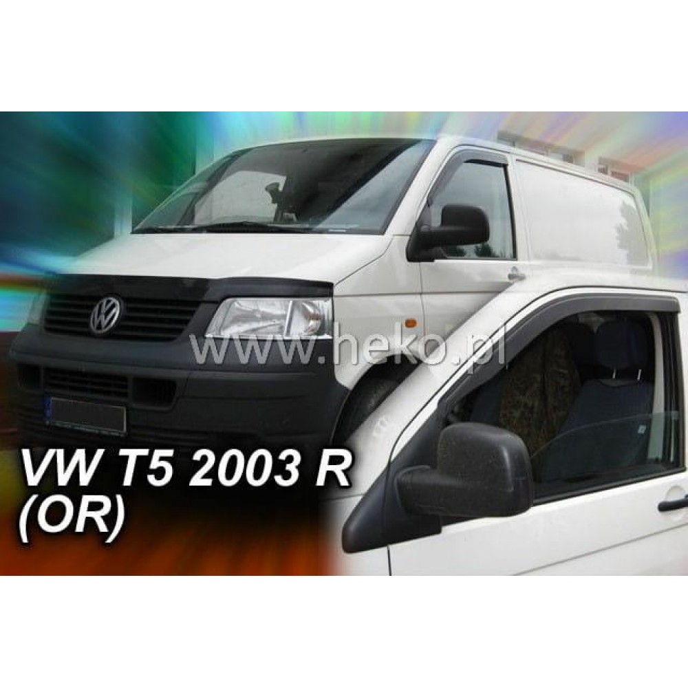 Дефлекторы окон (ветровики) Volkswagen Caravelle/Transporter T5/T6 2003+ Heko