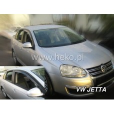 Дефлекторы окон (ветровики) Volkswagen Jetta 2005-2010 4D/Sedan Golf A5/A6 Variant Heko