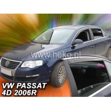 Дефлектори вікон (вітровики) Volkswagen Passat B6/B7 2005-2015 Sedan Heko
