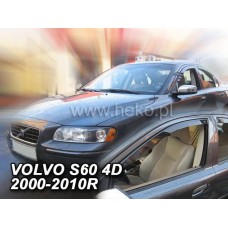 Дефлекторы окон (ветровики) Volvo S60 2001-2010 Heko
