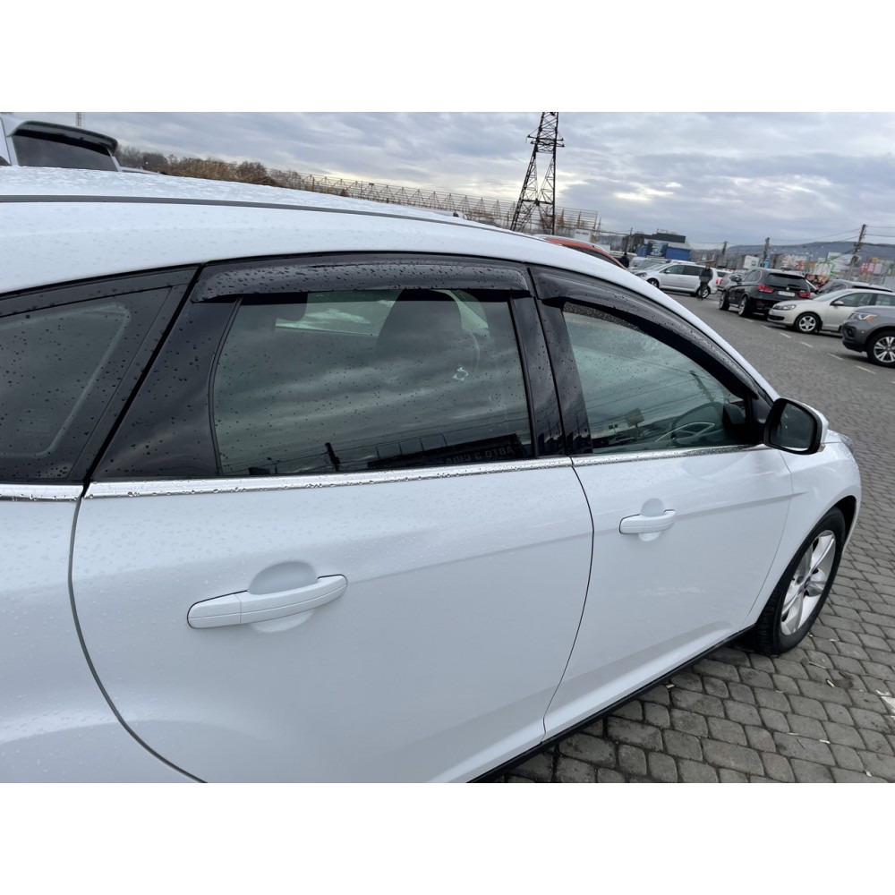 Дефлектори вікон (вітровики) Ford Focus 2004-2011 II Wagon HIC