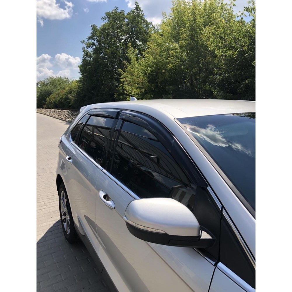 Дефлектори вікон (вітровики) Ford Edge 2014+ HIC