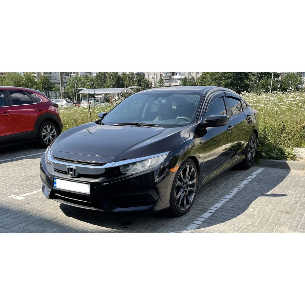 Дефлекторы окон (ветровики) Honda Civic X 2017 -> Sedan HIC