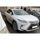Дефлектори вікон (вітровики) Lexus RX IV 300/350/400 2015-2022  (LongType) зХромМолдінгом HIC