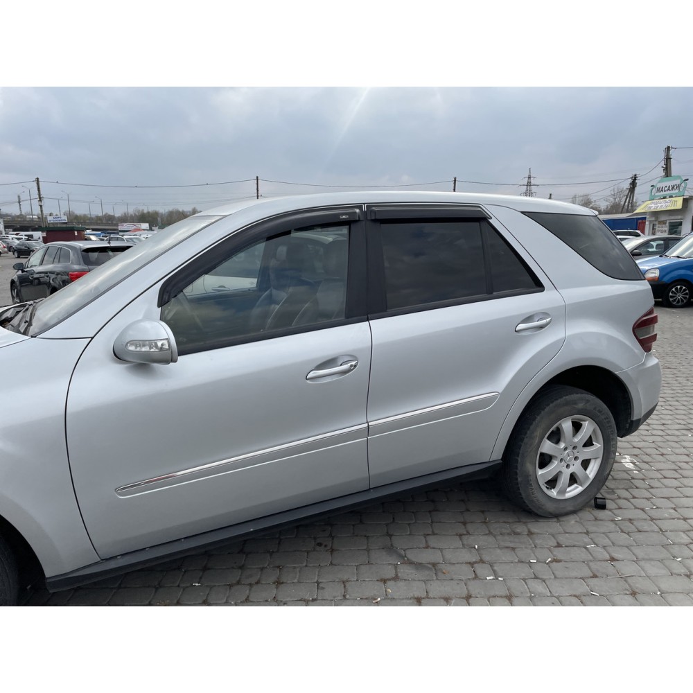 Дефлектори вікон (вітровики) Mercedes ML-class W-164 2005-2011 HIC