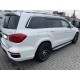 Дефлектори вікон (вітровики) Mercedes GL-class/ GLS X-166 2013 з Хром Молдінгом HIC