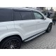 Дефлектори вікон (вітровики) Mercedes GL-class/ GLS X-166 2013 з Хром Молдінгом HIC