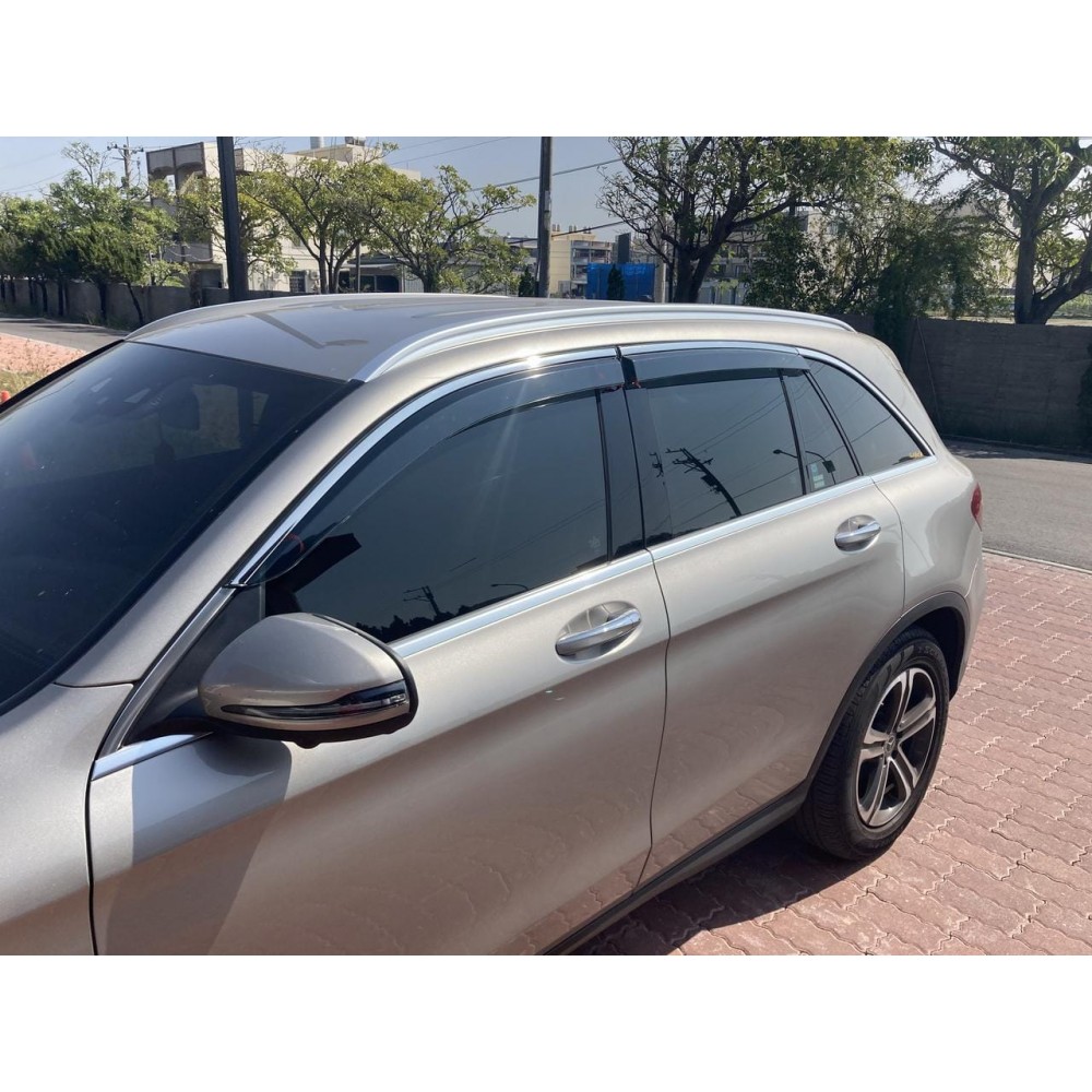 Дефлекторы окон (ветровики) Mercedes GLC-class X-205 2015+ HIC