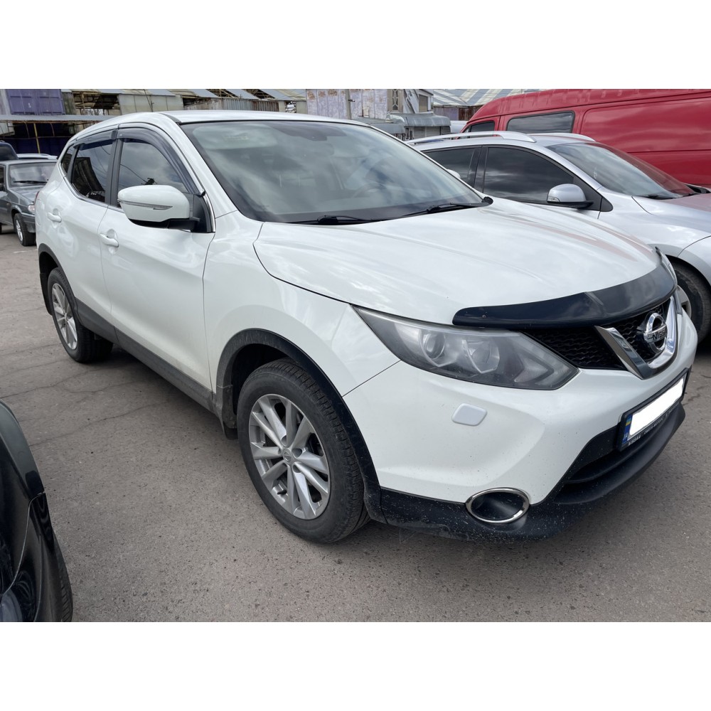 Дефлектори вікон (вітровики) Nissan Qashqai III 2014+ HIC