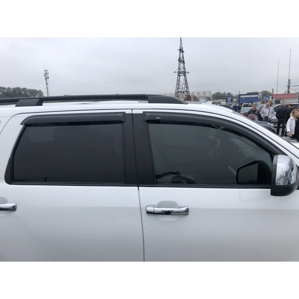 Дефлектори вікон (вітровики) Toyota Sequoia 2007+/ Tundra CrewMax 2007+ HIC