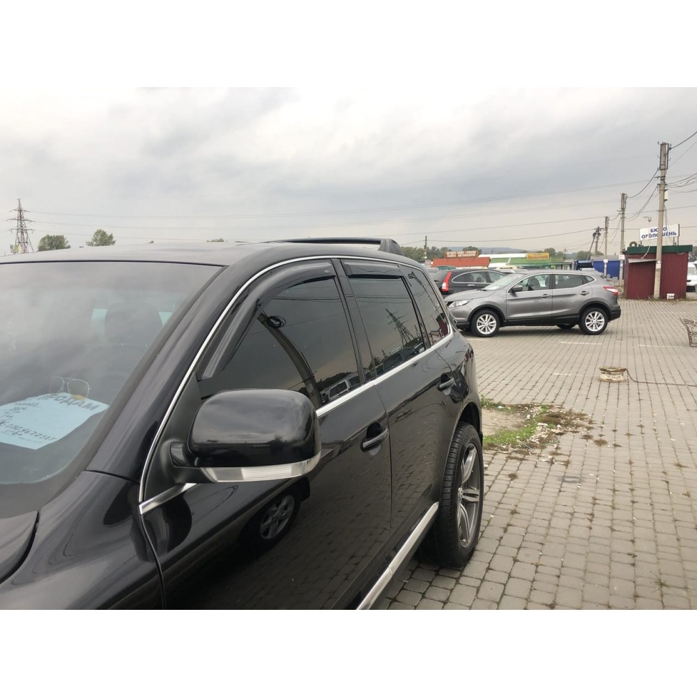 Дефлектори вікон (вітровики) Volkswagen Touareg 2002-2010 HIC