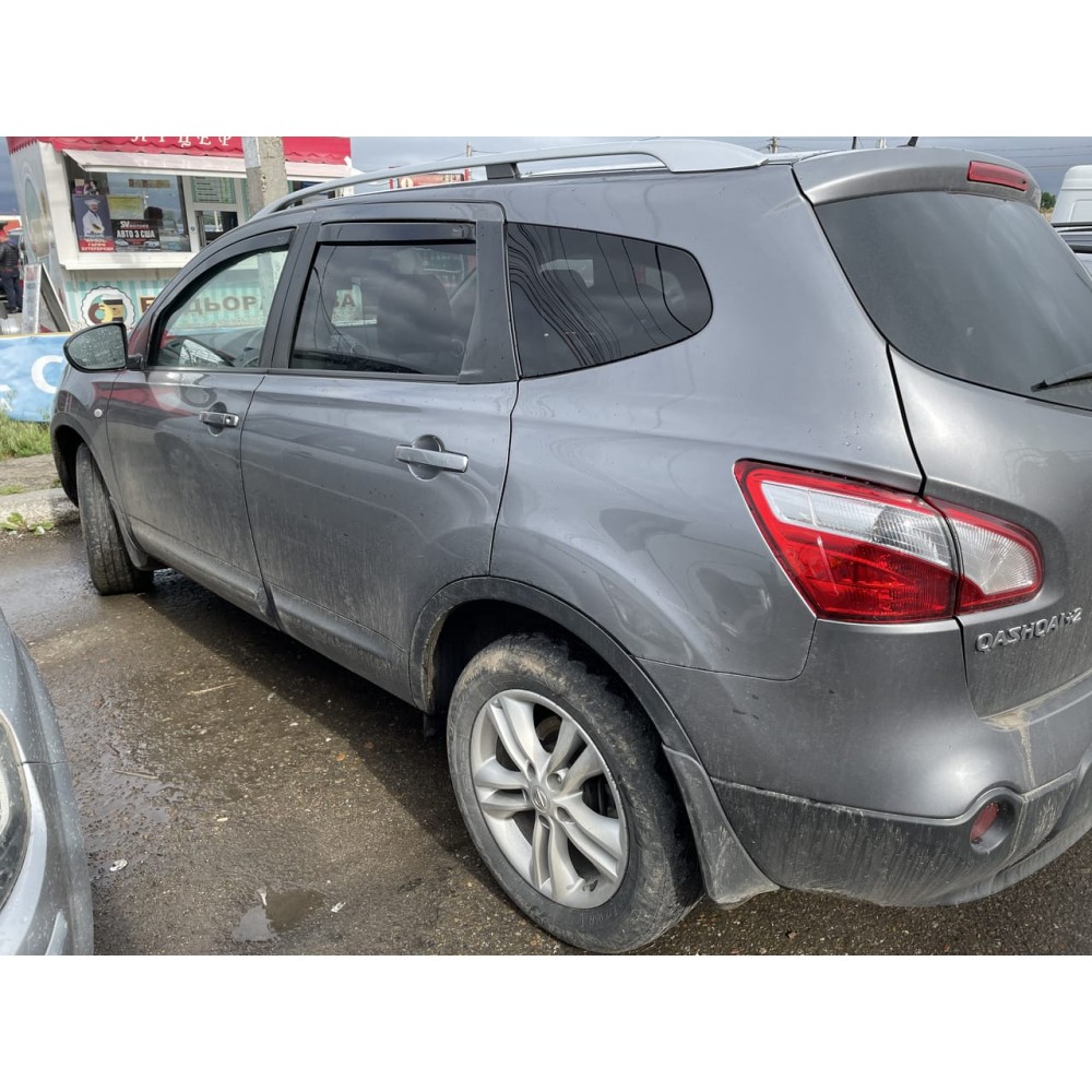 Дефлектори вікон (вітровики) Nissan Qashqai I J10 2008-2014 (+2) 7-ми містний Heko