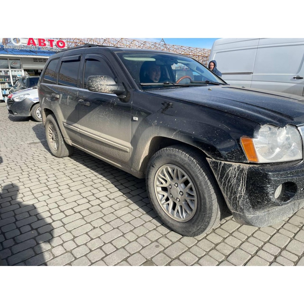 Дефлекторы окон (ветровики) Jeep Grand Cherokee 2005-2010 HIC
