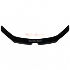 Дефлектор капота (мухобойка) для Renault Sandero 2014+ (VIP)