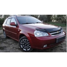 Дефлектор капота (мухобійка) для Chevrolet Lacetti 2003+ седан/універсал (VIP)