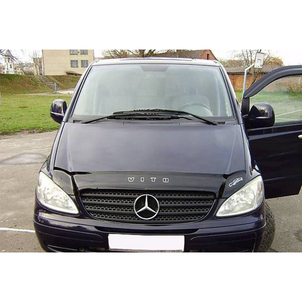 Дефлектор капота (мухобійка) для Mercedes Vito 639 2004-2014 (VIP)