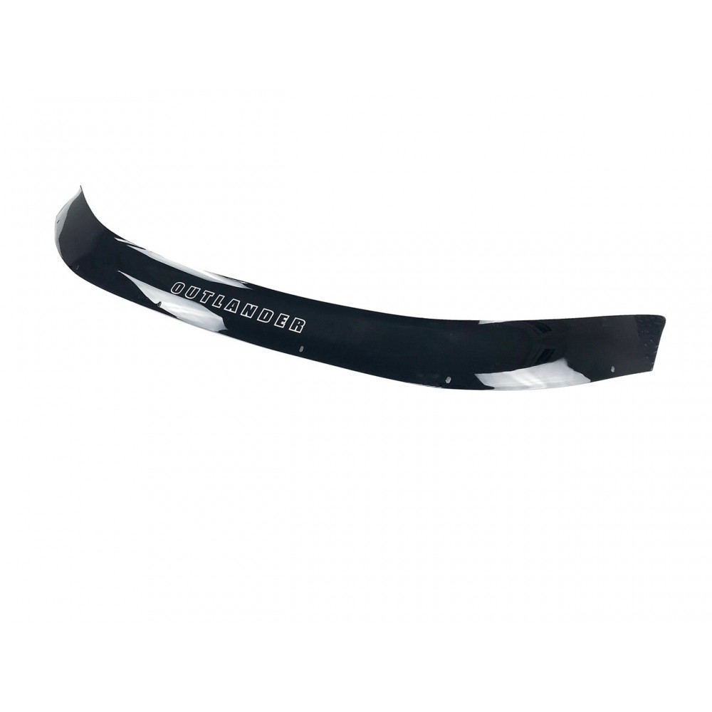 Дефлектор капота (мухобойка) для Mitsubishi Outlander 2012+ (ViP)