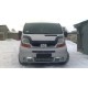 Дефлектор капота (мухобойка) для Renault Trafic 2001+ (долгая) (VIP)