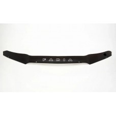 Дефлектор капота (мухобойка) для Skoda Fabia 1999-2007 (6Y) (VIP)