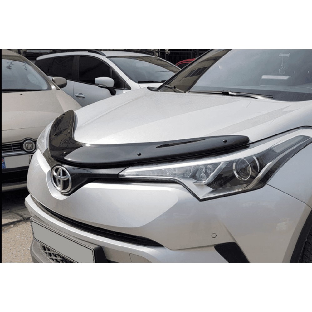 Дефлектор капота (мухобійка) для Toyota C-HR 2016+ (EuroCap) 