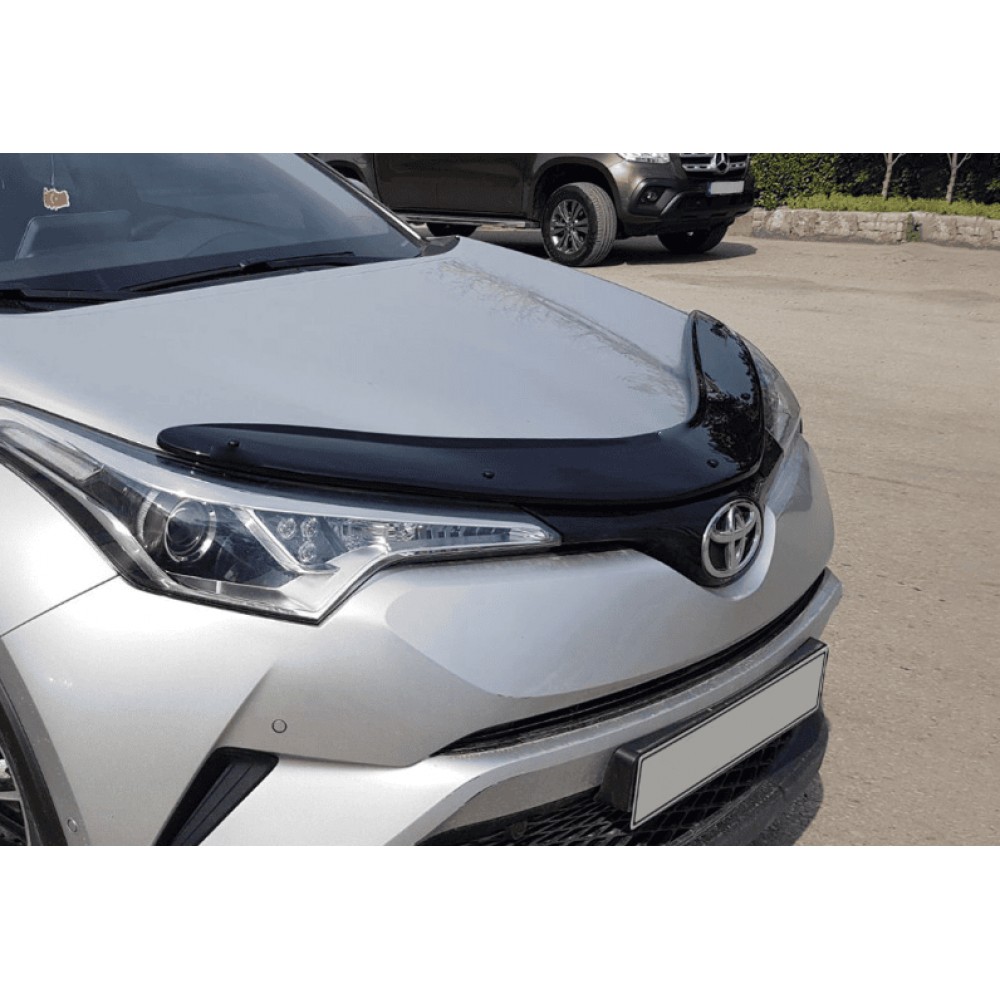 Дефлектор капота (мухобійка) для Toyota C-HR 2016+ (EuroCap) 