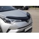 Дефлектор капота (мухобійка) для Toyota C-HR 2016+ (EuroCap) 