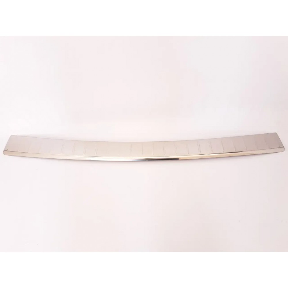 Накладка на задний бампер для Nissan Juke 2014+ Хром-нерж (TAN24)