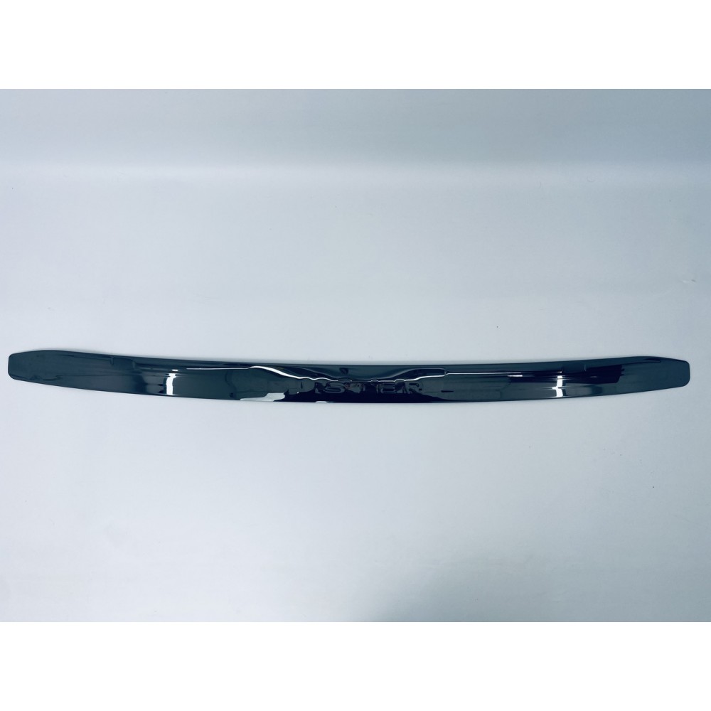 Накладка на задній бампер для Renault Duster 2018+ Чорний-хром (TAN24)