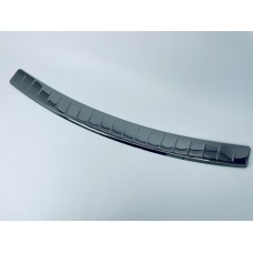 Накладка на задній бампер для Opel Zafira C 2011+ Чорний-хром (TAN24)