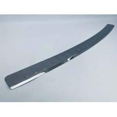 Накладка на задній бампер для Renault Koleos 2008-2016 Чорний-хром (TAN24)