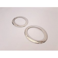 Накладки на протитуманки для Renault Trafic III 2014+ (нерж, 2шт) TAN24