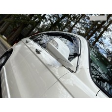 Дефлекторы окон (ветровики) Honda CR-V 2007-2012 зХромМолдінгом HIC