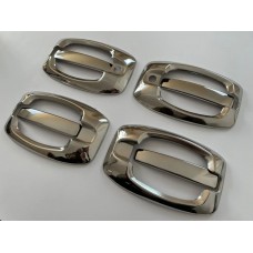 Накладки на ручки + обводка Citroen Jumper 2007-2023  8шт (TAN24)