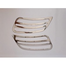 Накладки на повітрозабірник для Mercedes Sprinter 907 2018+ (Хром-нерж, 2шт) TAN24