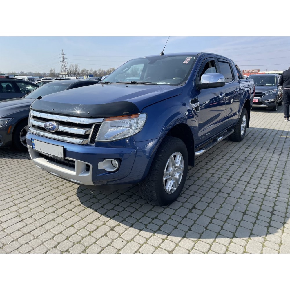 Дефлектори вікон (вітровики) Ford Ranger 2012+ Heko
