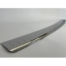 Накладка на задний бампер для Volkswagen T5 2003-2015 Хром-нерж (TAN24)